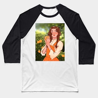 Orange picking Baseball T-Shirt